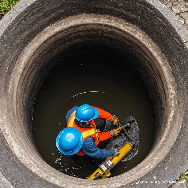 تنظيف مجاري تحت الأرض بشكل محترف
