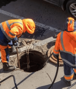 تنظيف مجاري تحت الارض بشكل محترف