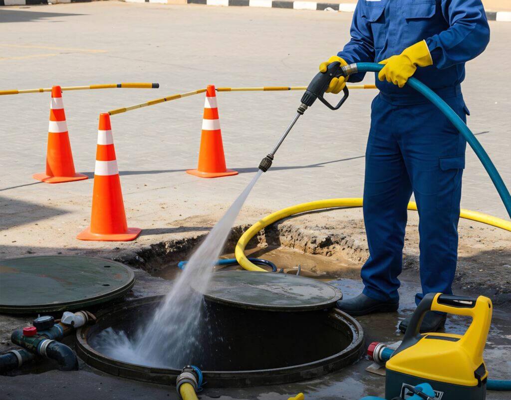 تنظيف البيارات للمنازل والعمارات بكفاءة